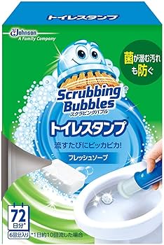 激レア！マッコイさんハンドシェイプ　未使用品！　スタンピー　ブラシ Amazon | ジョンソン スクラビングバブル トイレスタンプ